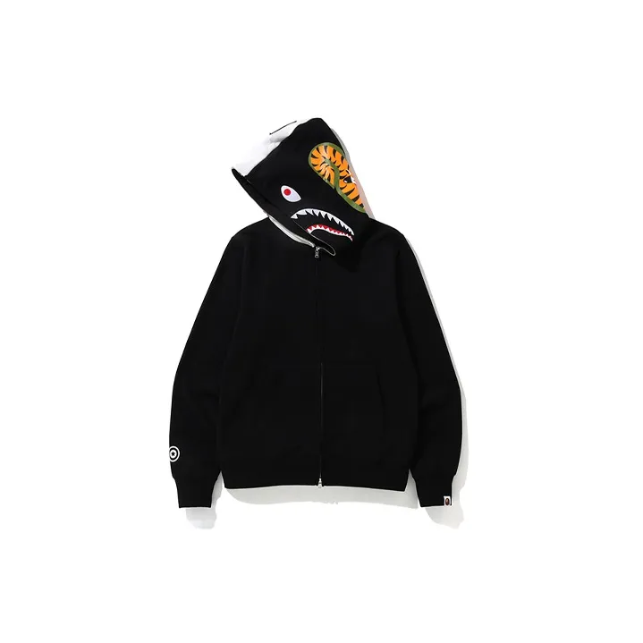 Bape City Camo Side Shark Full Zip Hoodie-1