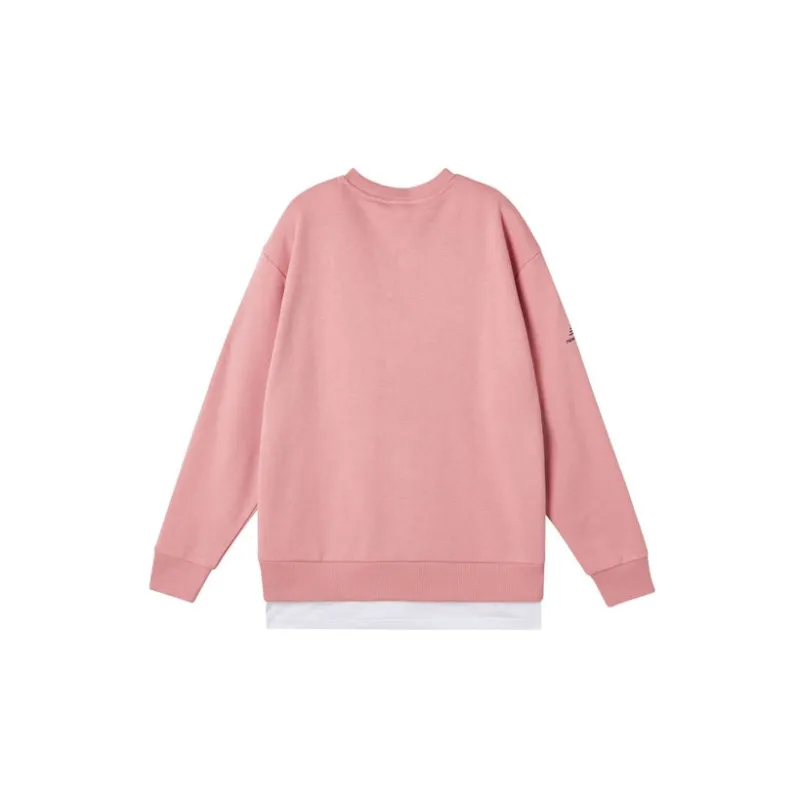 New Balance Sweatshirts Men Pink-1