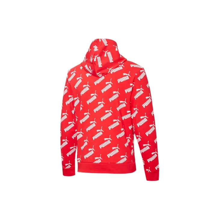 PUMA Sweatshirts Men Bright Red-1