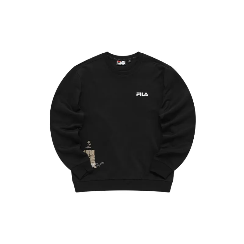 FILA FUSION BASKERBALL Sweatshirts Men Pitch Black-1