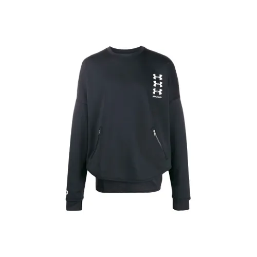 Under Armour X PALM ANGELS Sweatshirts Men Black