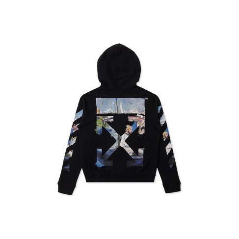 OFF WHITE Diag Multicolour Zipped Hoodie POIZON