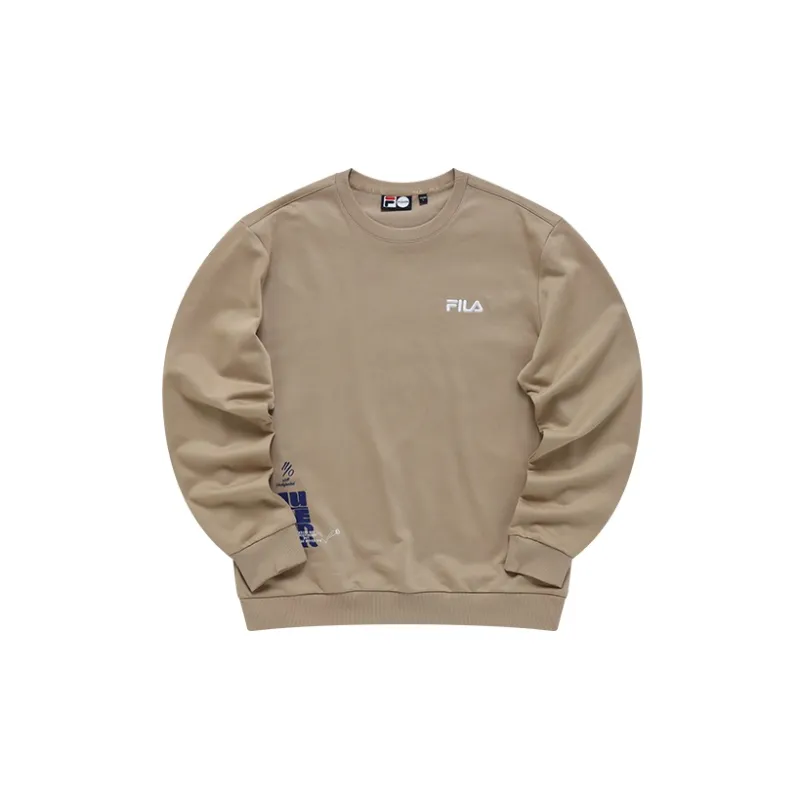 FILA FUSION Sweatshirts Men Antler Khaki-1