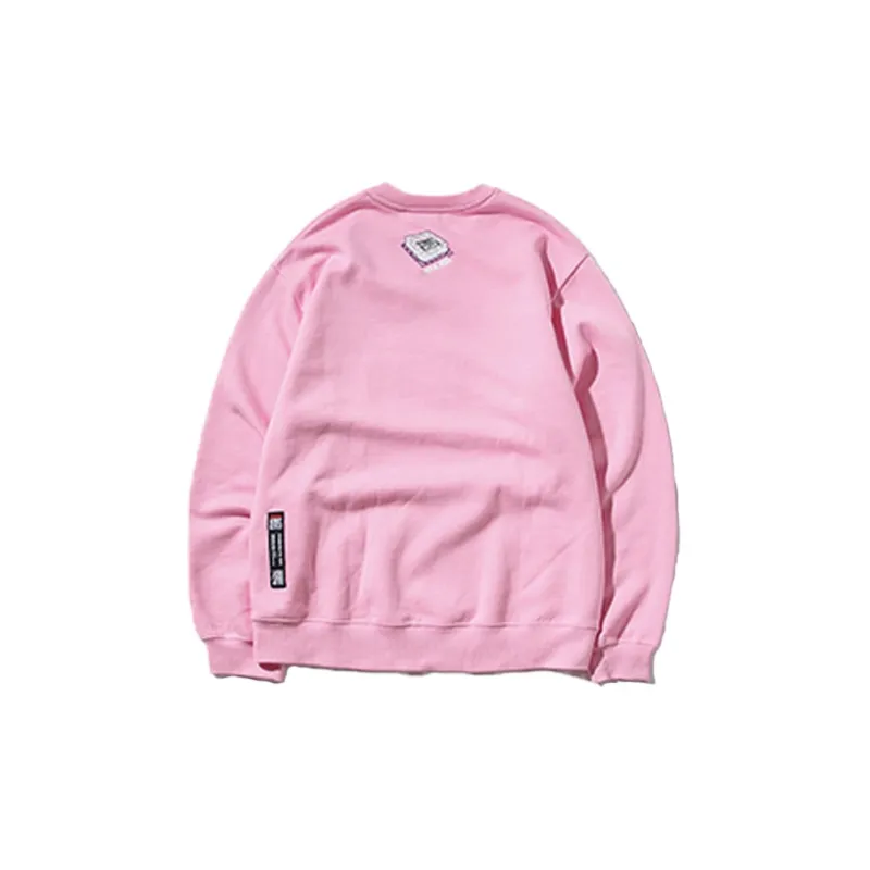 Vision Street Wear Sweatshirts Unisex Light Pink-1