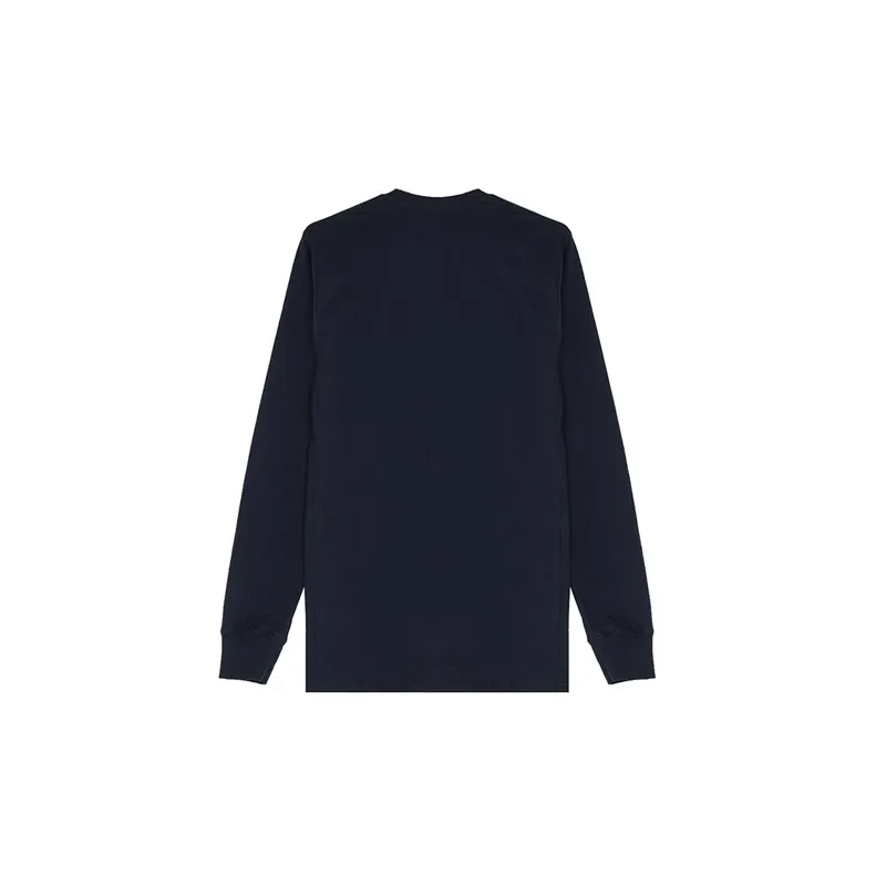 Champion Sweatshirt US Version Unisex Navy Blue-1
