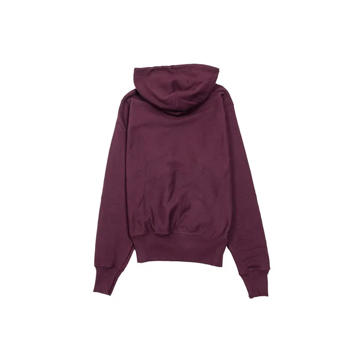 Champion Hooded Regular Sweatshirt US Version Unisex Burgundy-1