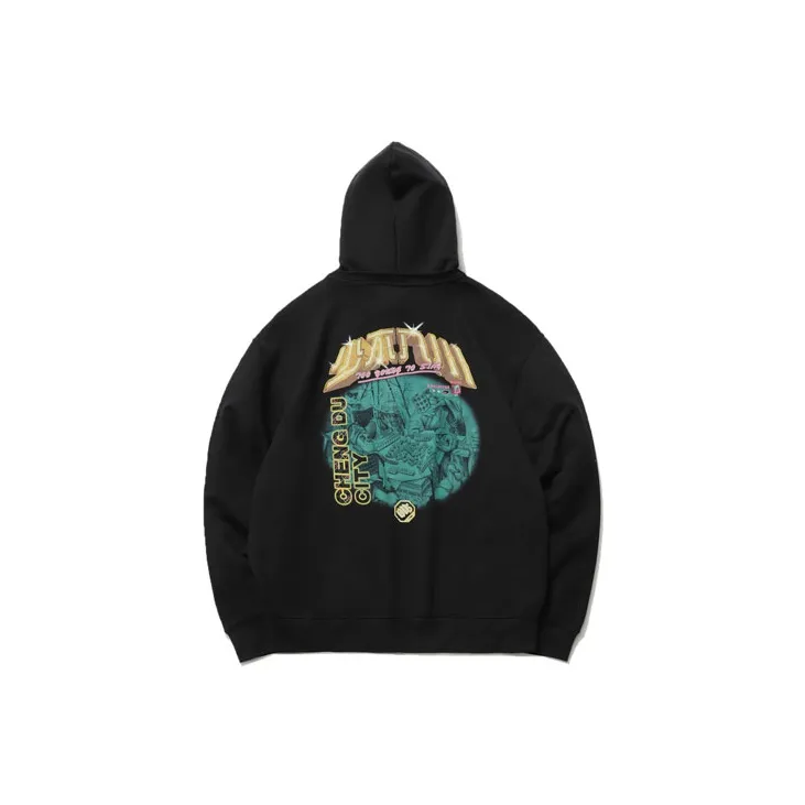 LiNing x SHAOBURUCHUAN Sweatshirt Unisex Black-1
