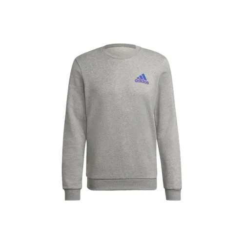 Adidas Sweatshirts Men Medium Heather Gray