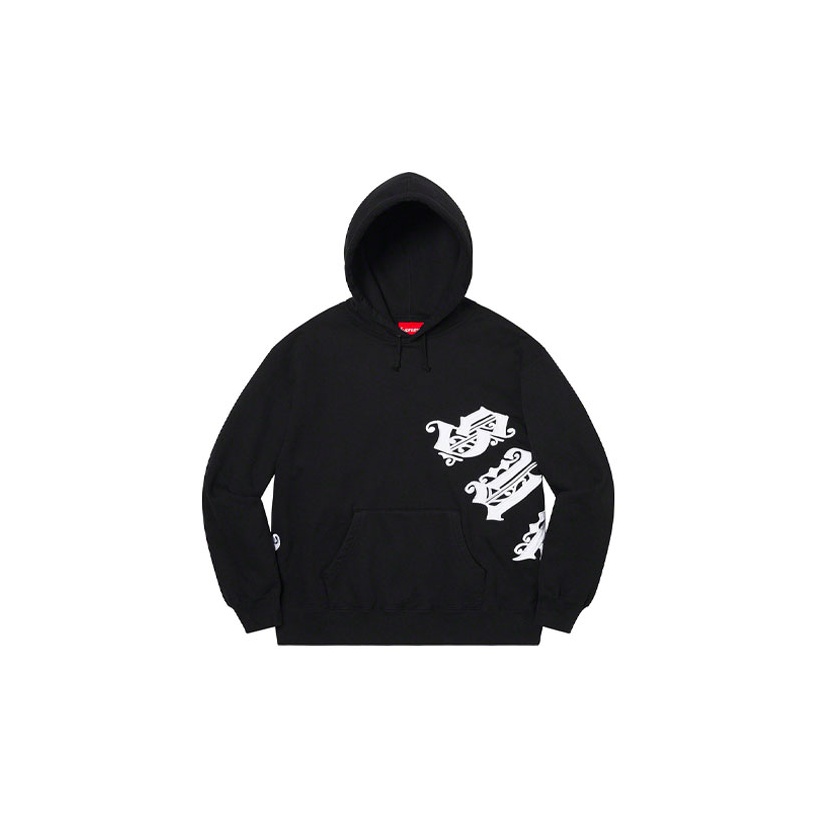 Supreme Old English Wrap Hooded Sweatshirt