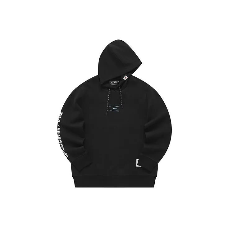 Mihara Yasuhiro X FILA MIHARA YASUHIRO Collaboration Collection Sweatshirts Men Jet Black-1