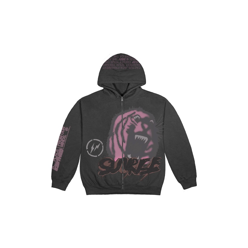 Travis Scott Cactus Jack For outlet Mastermind Skull Zip Up Hoodie