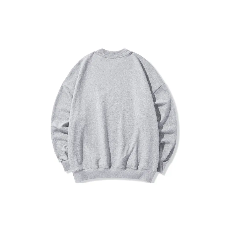 GUKUUL Bear Letter Print Pullover Sweatshirt Unisex-1