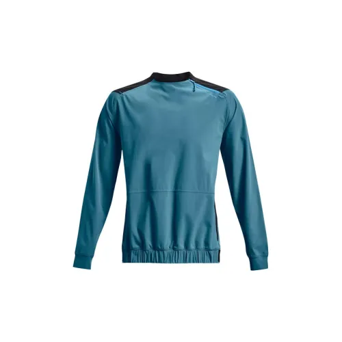 Under Armour Stretch Sweatshirts Men Blue