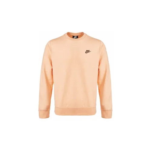 Nike Sweatshirts Men Apricot Pink