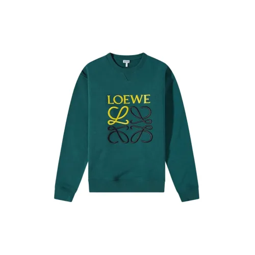 LOEWE Sweatshirts Men Green