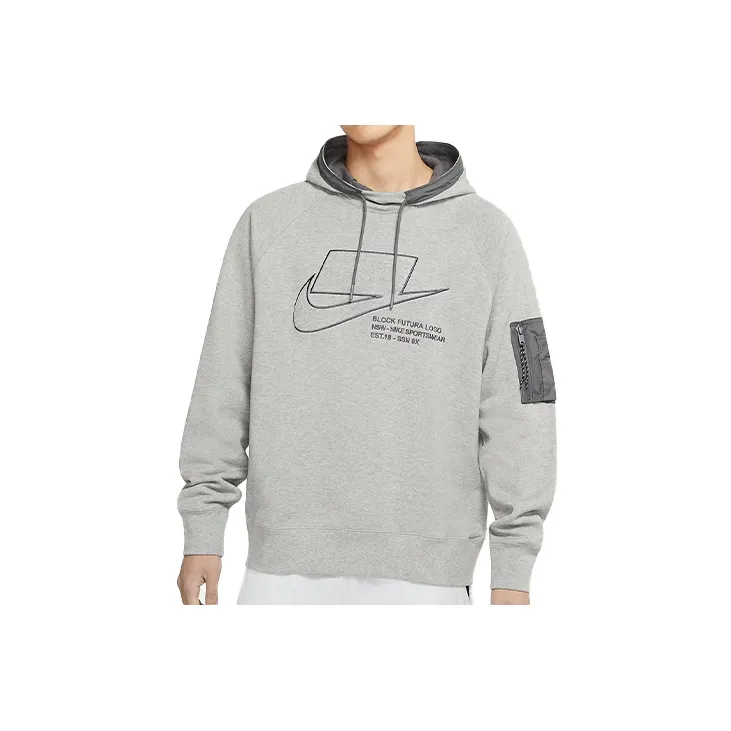 Nike Sweatshirts Men Toned Dark Gray-2