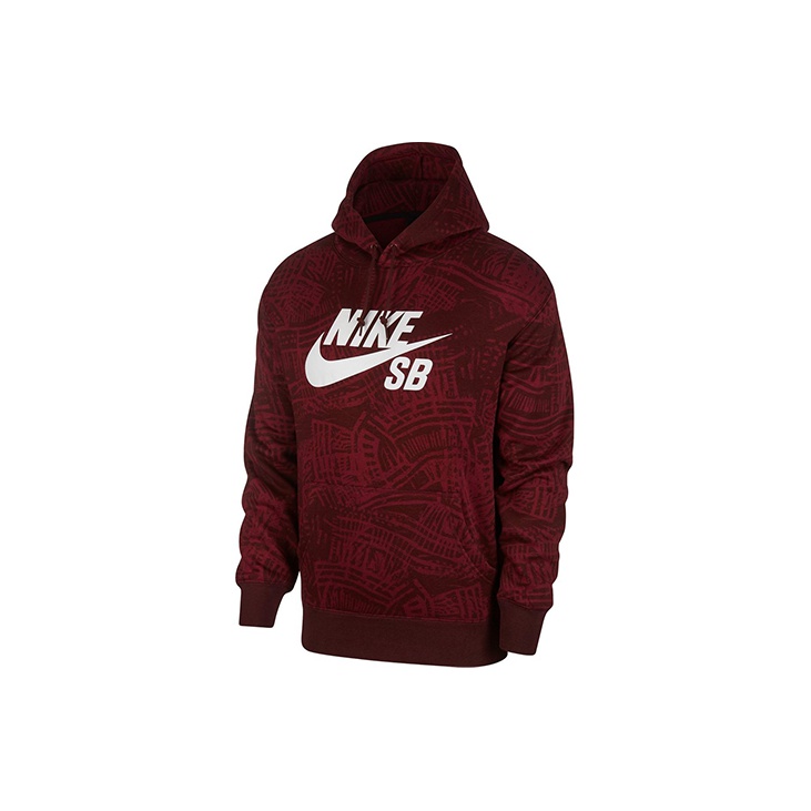 Mens burgundy nike sweatshirt best sale