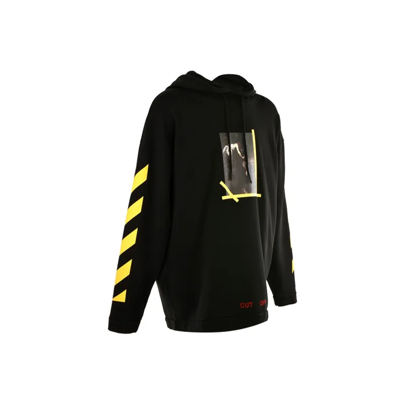 OFF WHITE FW19 Sweatshirts Men Black-2