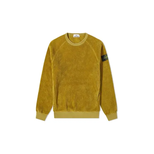 STONE ISLAND Sweatshirts Men Yellow