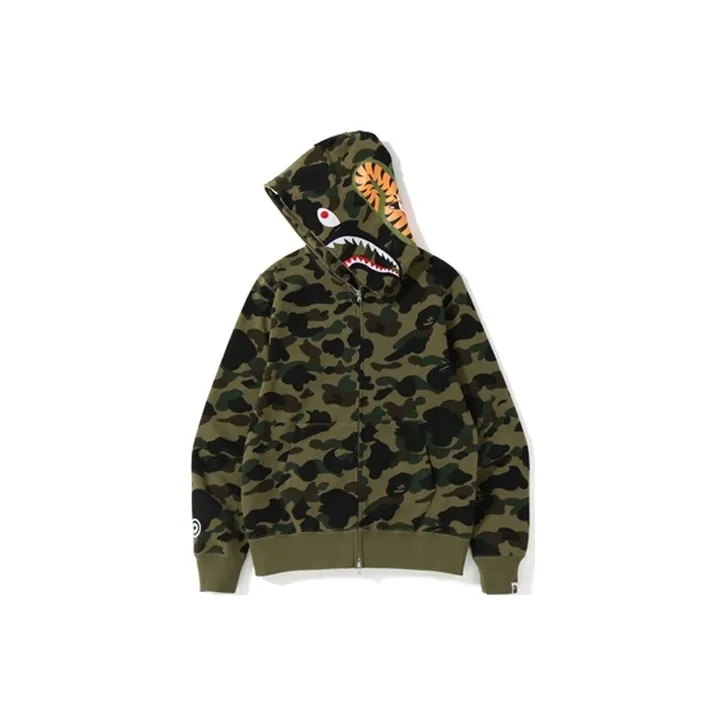 Bape Sanrio Milo Hello Kitty Split Face 1st Camo Full Zip Hoodie-1