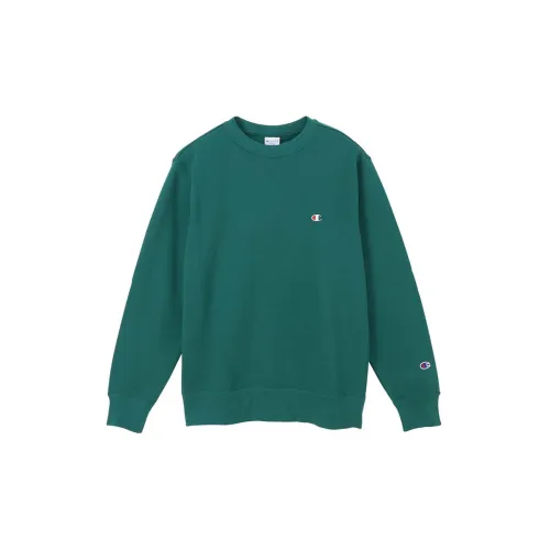 Champion Sweatshirts Unisex Moss Green