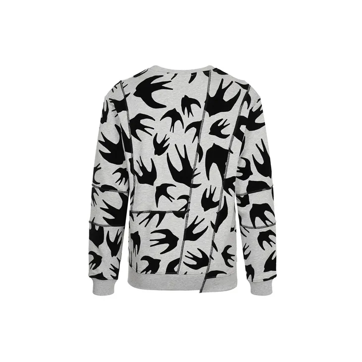 McQ Alexander McQueen Sweatshirts Men Light Gray-1