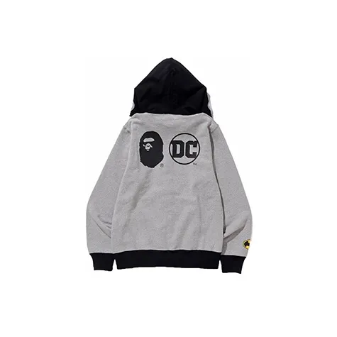 Bape X Dc Batman Full Zip Hoodie-2