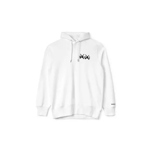 Kaws X Sacai Sweatshirts Men White