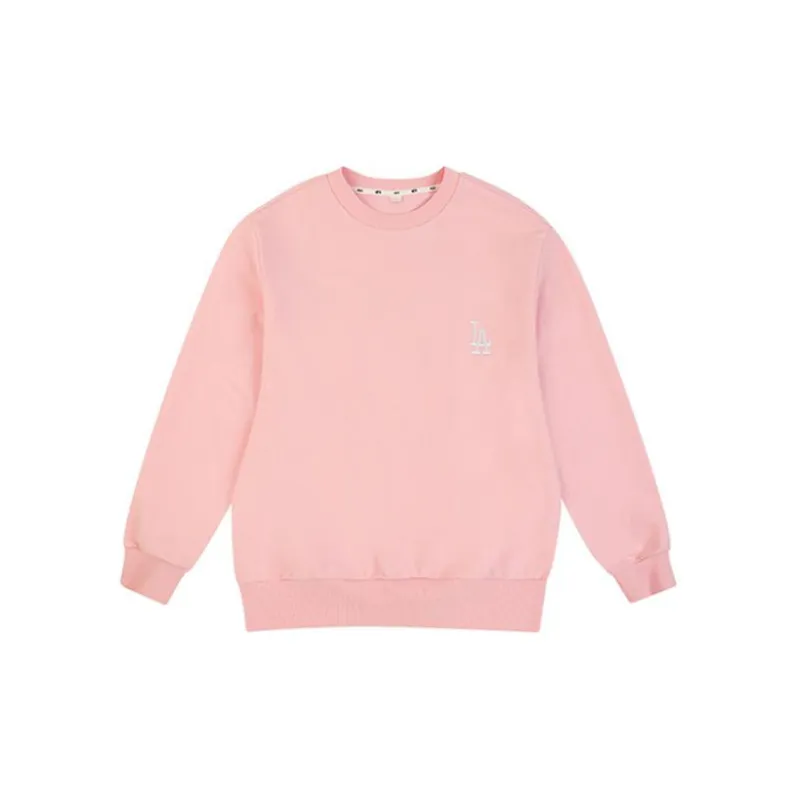 MLB Los Angeles Dodgers Sweatshirts Unisex Pink-1