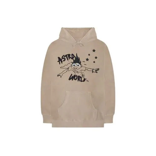 Travis Scott Sweatshirts Unisex Light Brown