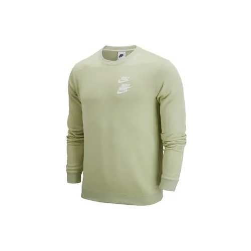 Nike Sweatshirts Men Light Olive Green