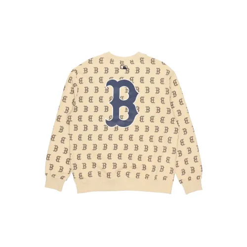 MLB Sweatshirts Unisex Beige