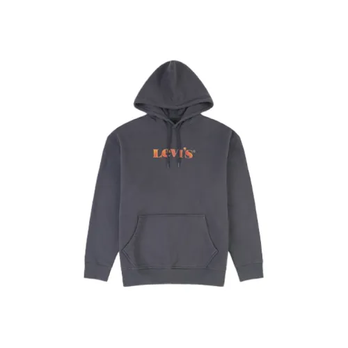 Levis Sweatshirts Men Iron Gray