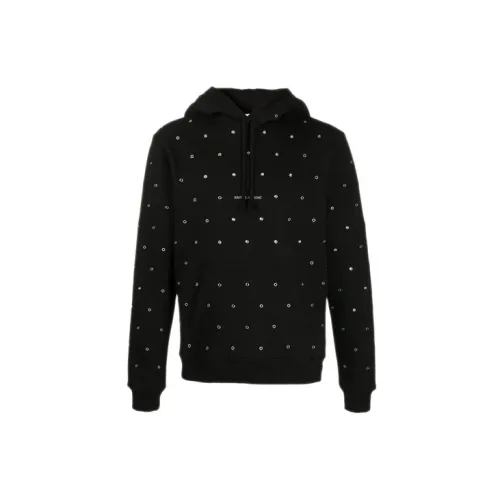 SAINT LAURENT Sweatshirts Men Black