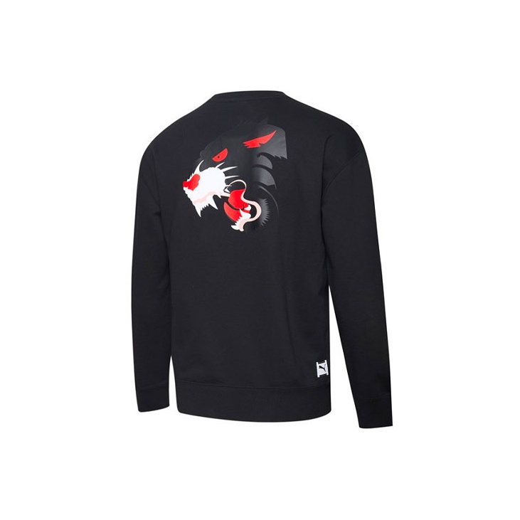 PUMA Fierce Sweatshirts Men Black L POIZON