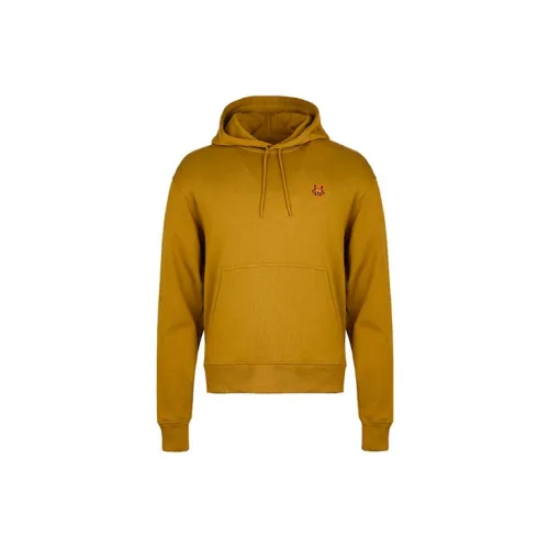 KENZO Sweatshirts Men Mustard Yellow