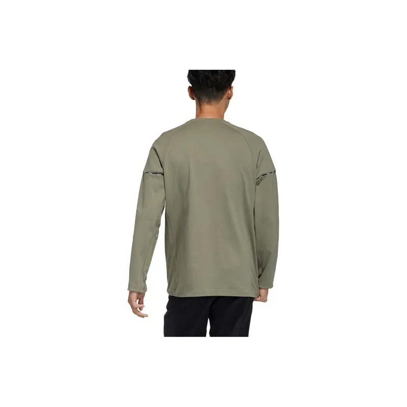 Adidas Sweatshirts Men Army Green-1