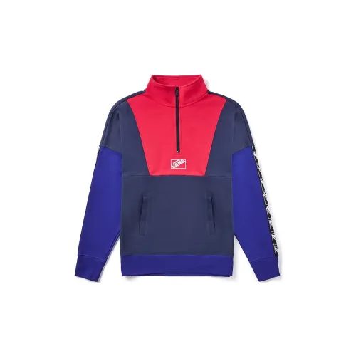 Vans Sweatshirts Unisex Red And Blue