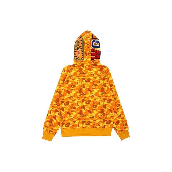 A BATHING APE x PUBG Shark Series Fall Sweatshirt Unisex Saffron-3