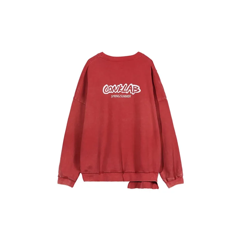 CONKLAB Crew Neck Loose Fit Regular Sweatshirt Unisex-9