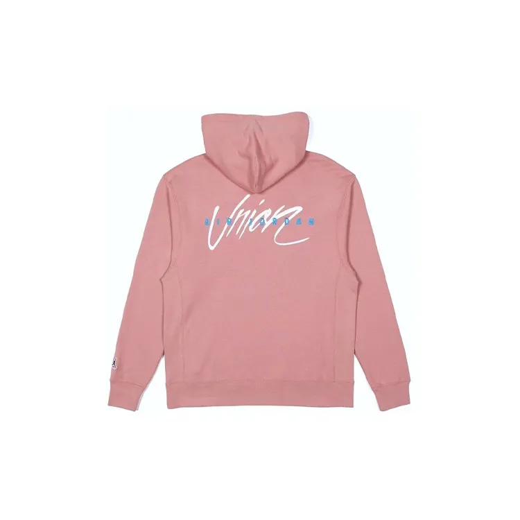 Union X Jordan X Union Sweatshirts Men Pink-1