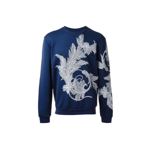 VERSACE Sweatshirts Men Blue