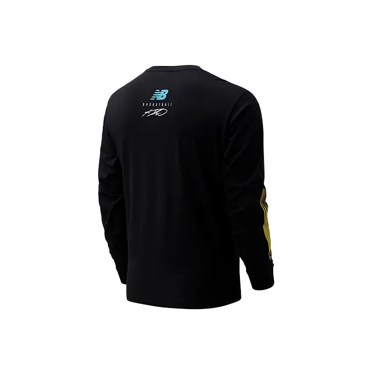 New Balance Sweatshirts Men Black-1