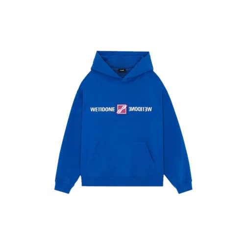 WE11DONE Sweatshirts Unisex Blue