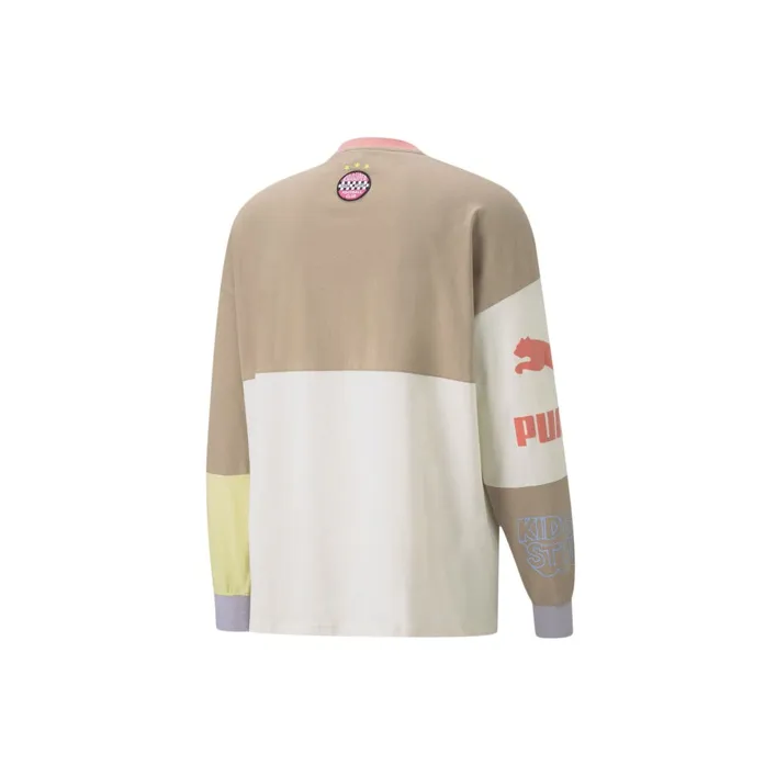 PUMA T Shirts Men Ecru-1