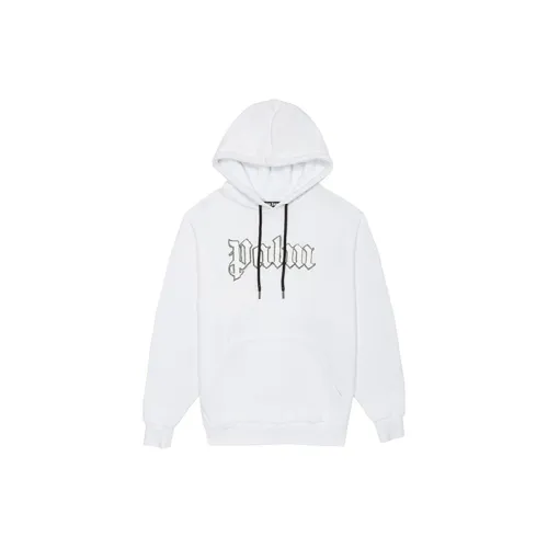 PALM ANGELS Front And Back Logo Popover GID Hoodie 