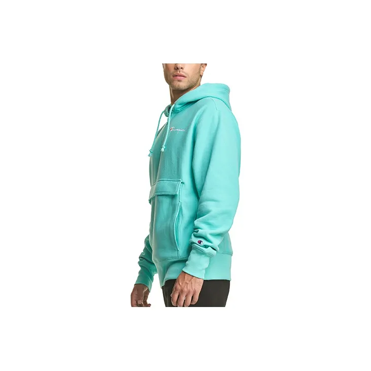 Champion Hooded Other Sweatshirt Men's Light Sea Green-2
