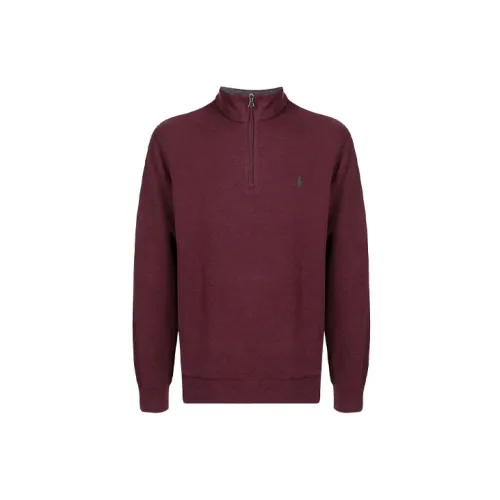 Polo Ralph Lauren Sweatshirts Men Burgundy