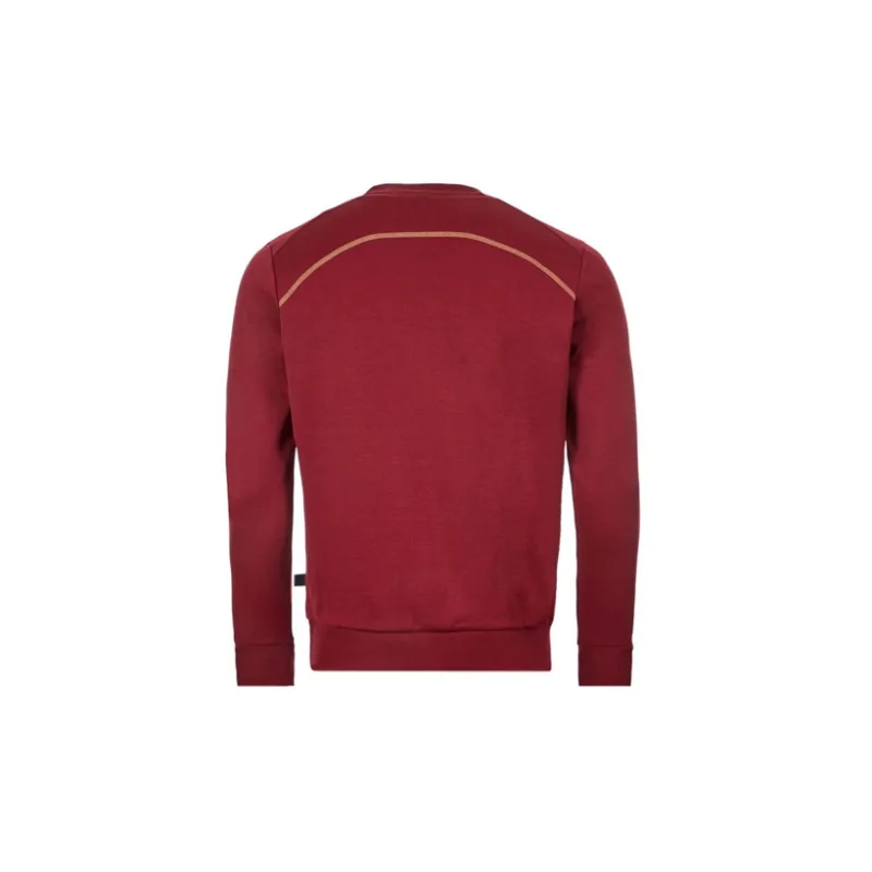 HUGO BOSS Sweatshirts Men Burgundy-1