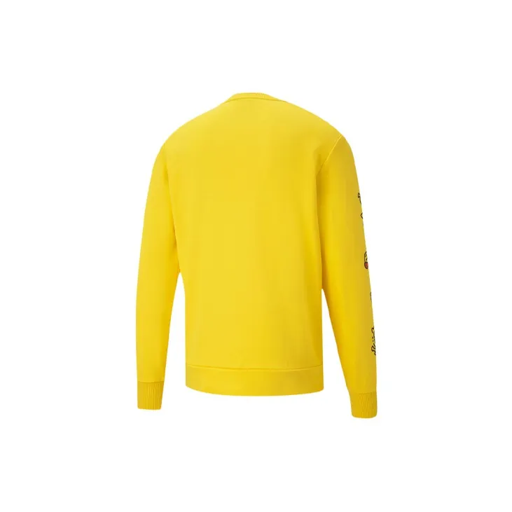 PUMA Sweatshirts Men Lemon-1